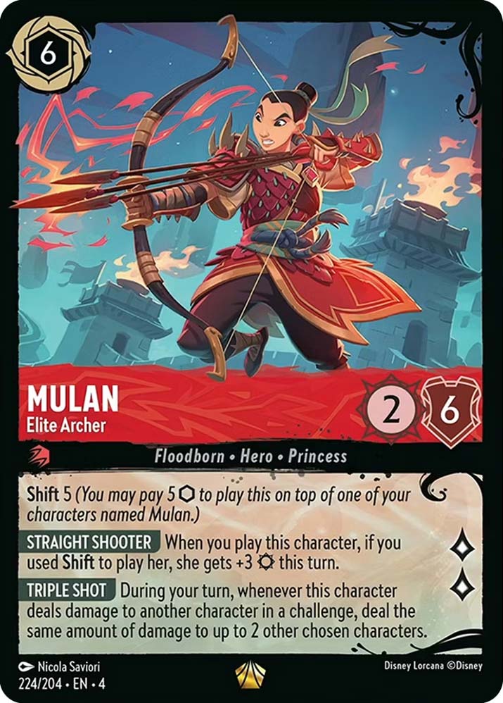 Mulan Elite Archer con bordo speciale